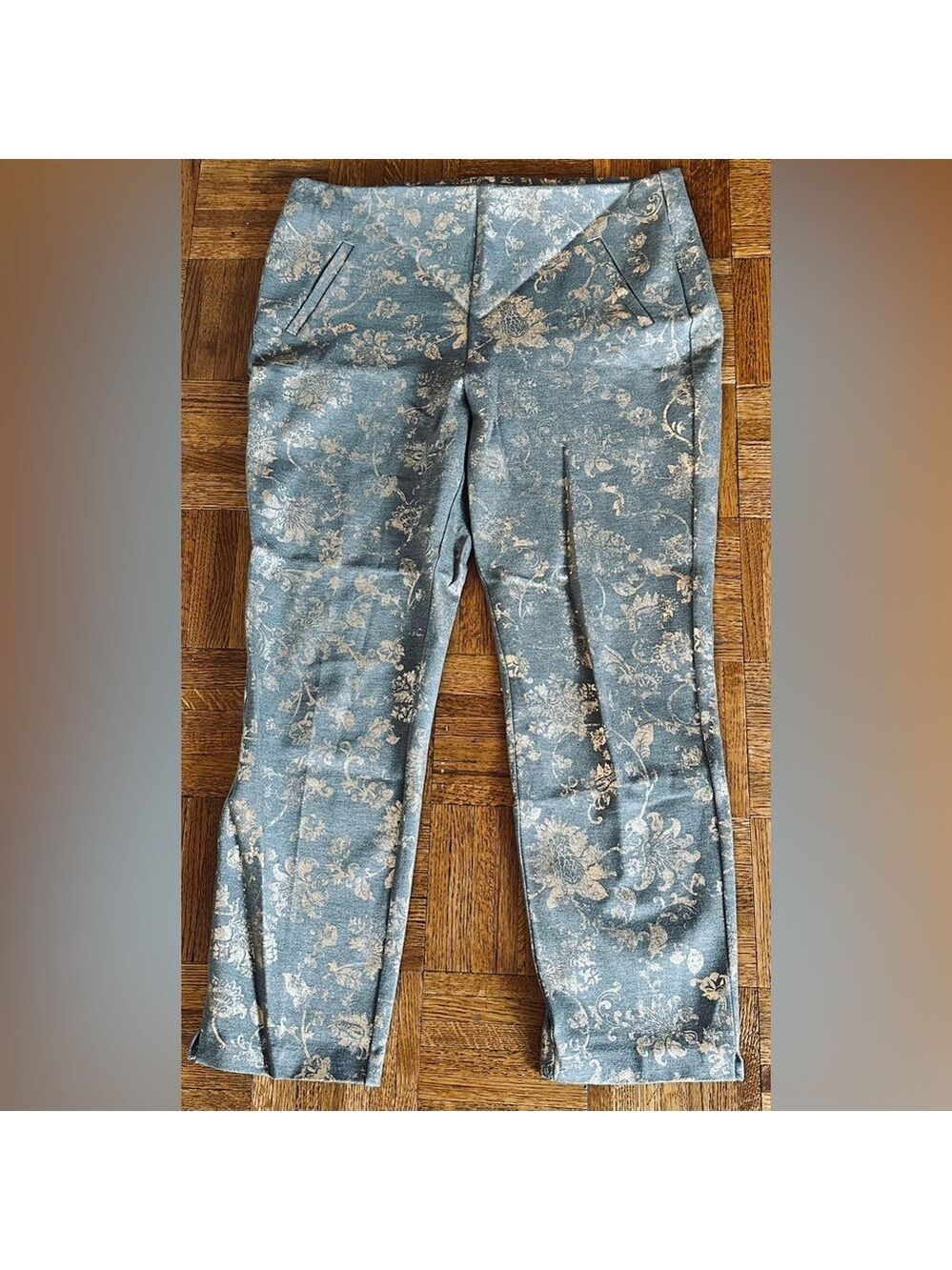 Chico’s So Slimming Juliet Floral Damask Slim Ankle Pant - Sold Out - Picture 5 of 11